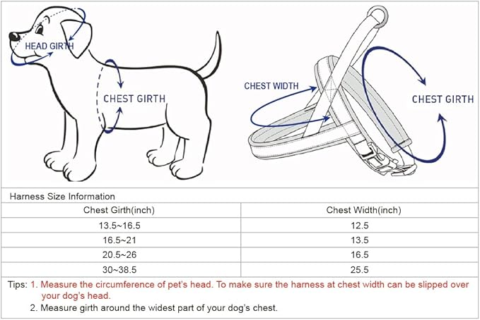 Blueberry Pet 4 Colors Soft & Comfy 3M Reflective Jacquard Padded Dog Harness, Chest Girth 30" - 38.5", Pink, Large, Adjustable Harnesses for Dogs