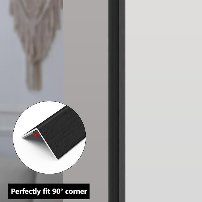 5pcs 48"L*1.42"W Aluminum Self-Adhesive Wall Corner Protectors, Wall Furniture
