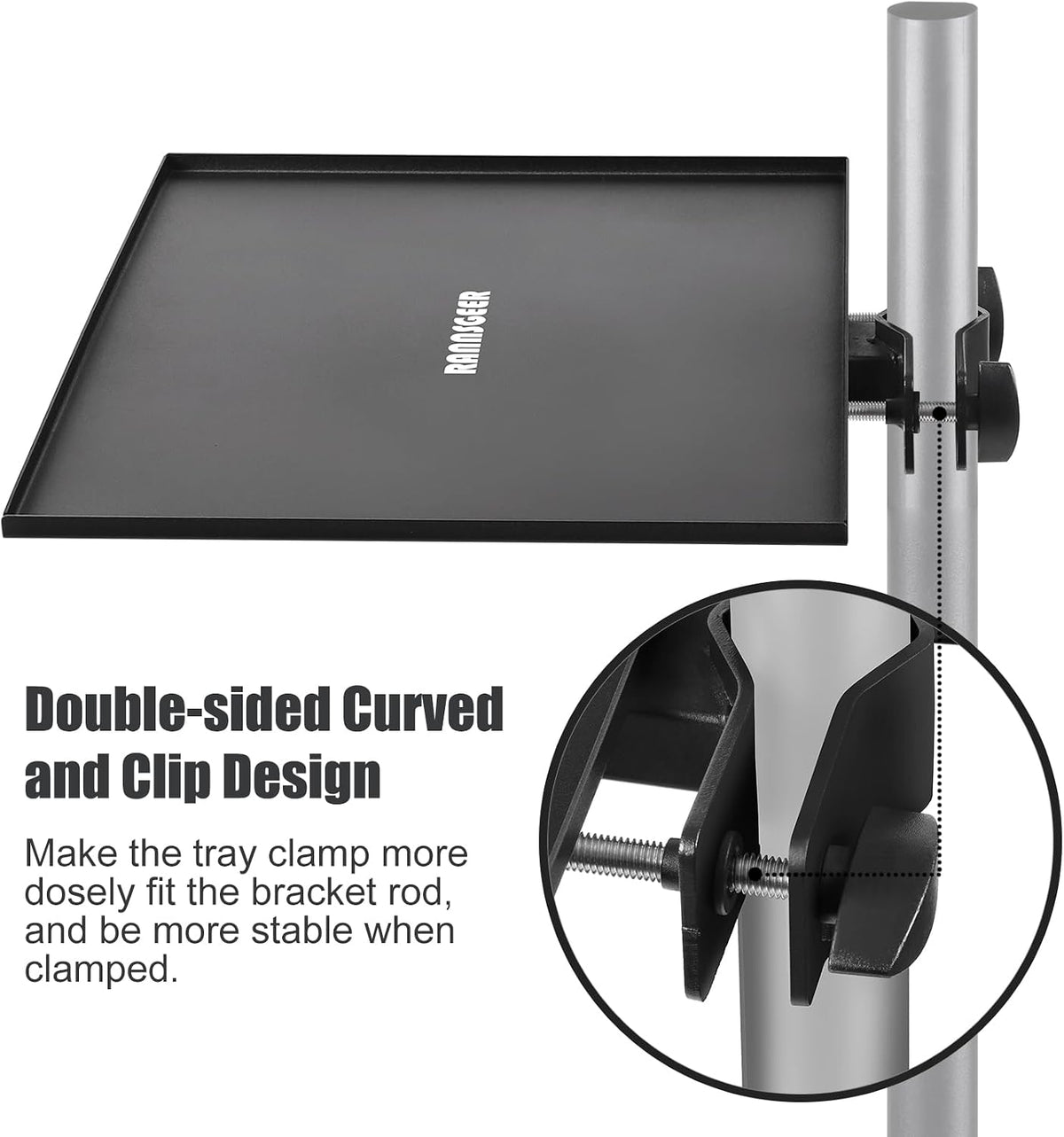 Heavy Duty Metal Tray, 11.8x15.8