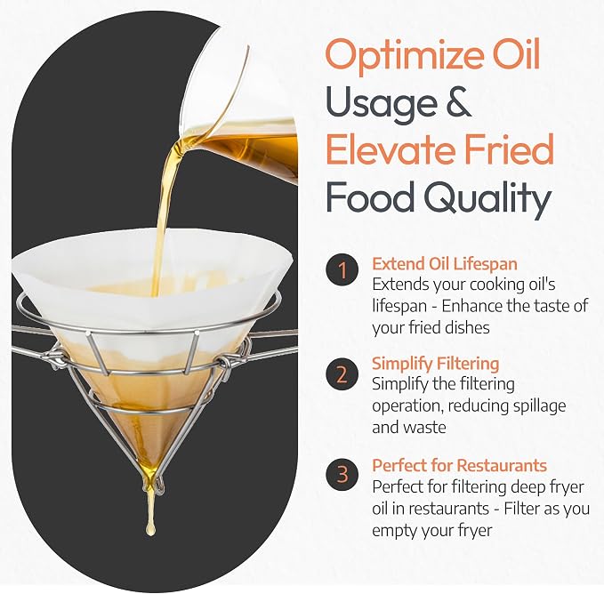 Cleaner Syrup, Better Filtration – Stainless Steel Cone Filter Holder
