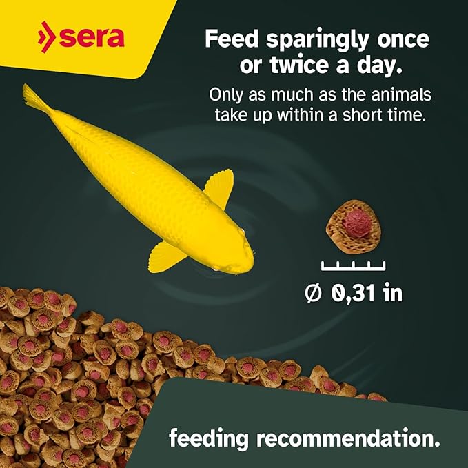 sera Koi Professional Summer 4.85lb | Energizing for Warm Seasons | Optimal Growth & Strong Immune System | Rich in Vitamins, Minerals, Proteins | for Water Temperatures Above 63°F