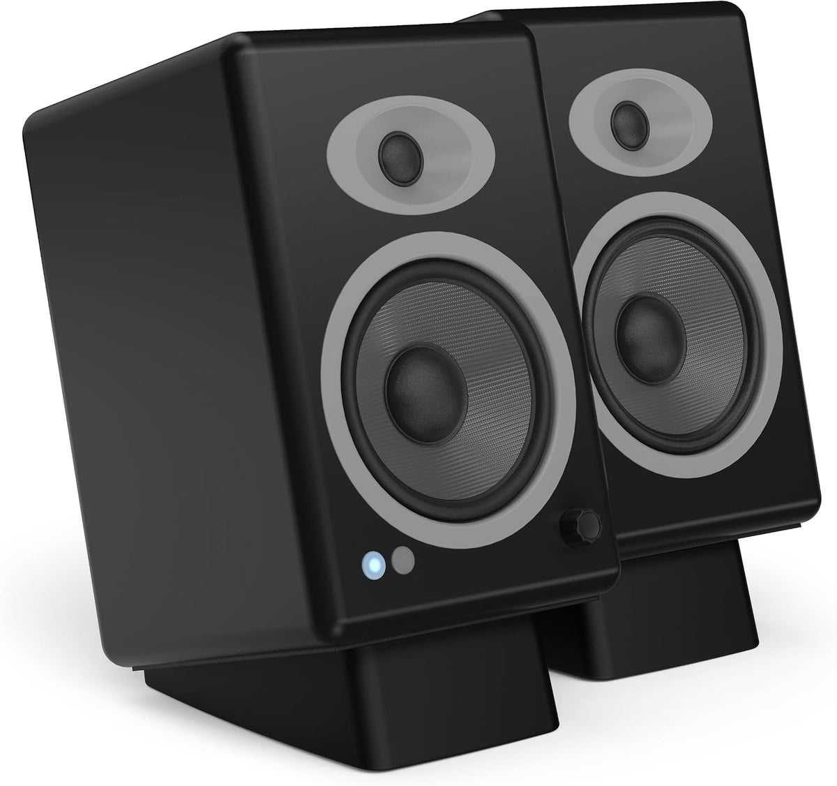 HumanCentric Desktop Speaker Stands Wedge for Medium Speakers, Angled
