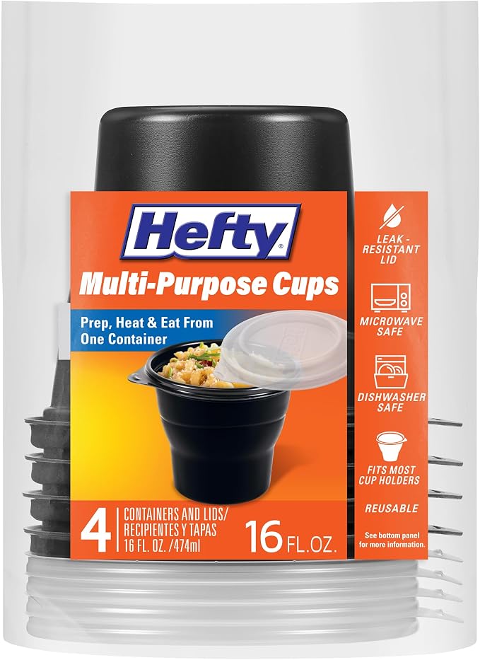 Hefty Multi-Purpose Plastic Cups