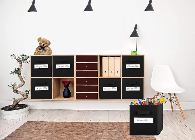 artsdi Fabric storage cubes 11 Inch Cube Storage Bin, Cube storage