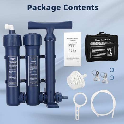 Emergency Water Filter Large Water Filtration System Survival