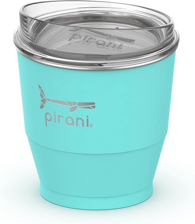 Pirani 10 oz. Insulated Stackable Wine and Whiskey Tumbler