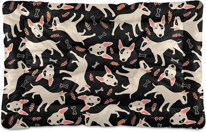 Pet Bed Cute Dog Dog Bed Mat Absorbing Non Slip Pad Pet Sleeping Mat for Small, Medium, and Large Dogs Puppy Cat 36 in x 24 in