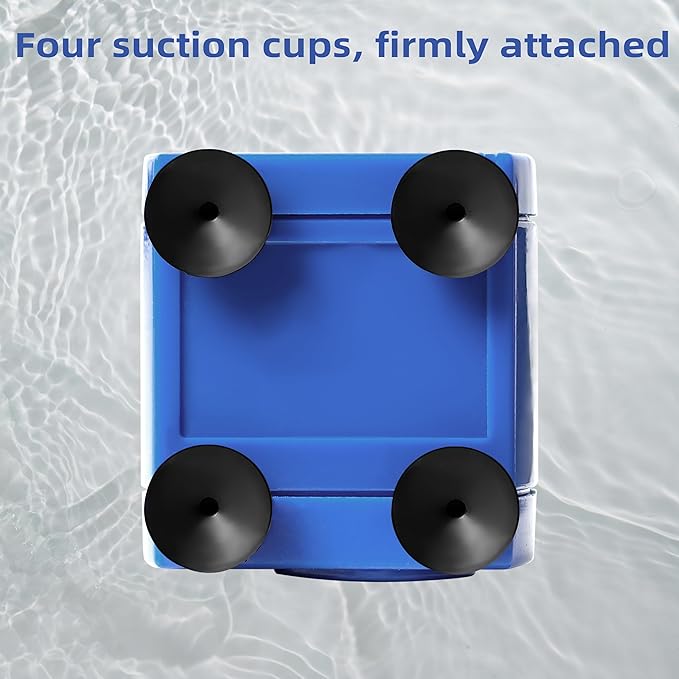 IP68 DR-DC160 Submersible Water Pump Cat Water Fountain Pump for Tritone Ceramic Stainless Steel Round Flower Cap Cat Fountains Automatic Pet Water Dispenser Replacement Pump (with LED&Adapter&Brush)