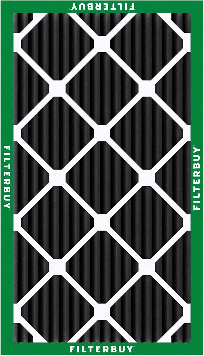 Filterbuy 14x30x1 Air Filter MERV 10 Odor & Allergy Defense
