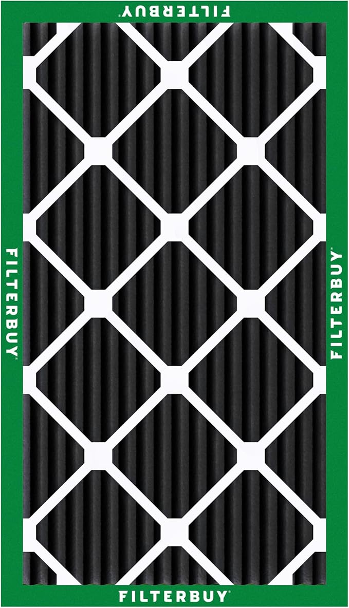 Filterbuy 14x24x1 Air Filter MERV 10 Odor & Allergy Defense