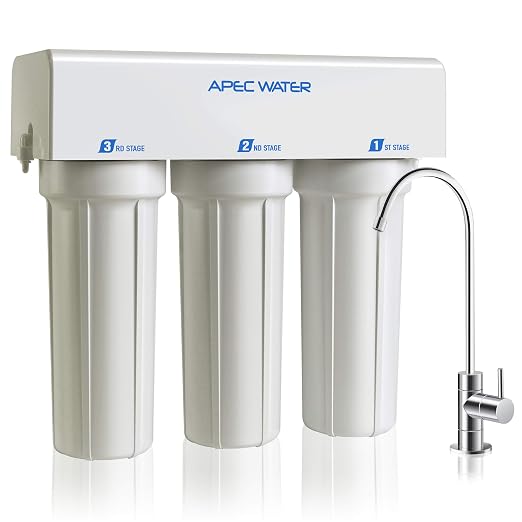 APEC Water Systems WFS-1000 Super Capacity Premium Quality 3 Stage Under-Sink