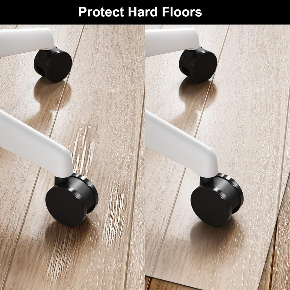 Kuyal Office Chair Mat for Hardwood Floor, 30'' x 48'' Rectangle