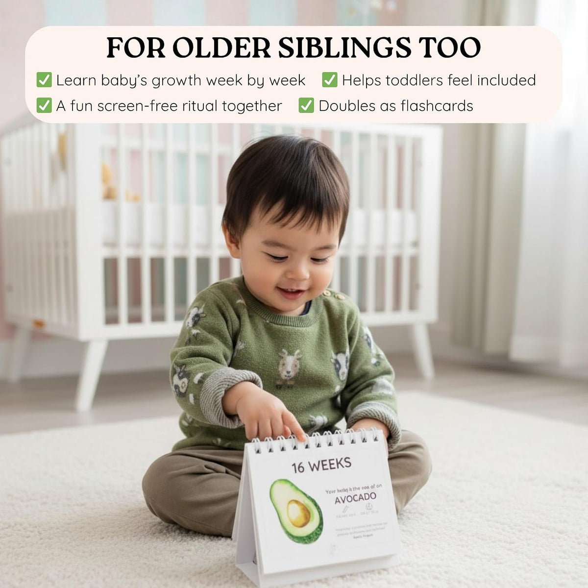 Pregnancy Calendar (Weeks 6–40) - Gift for Expecting Parents