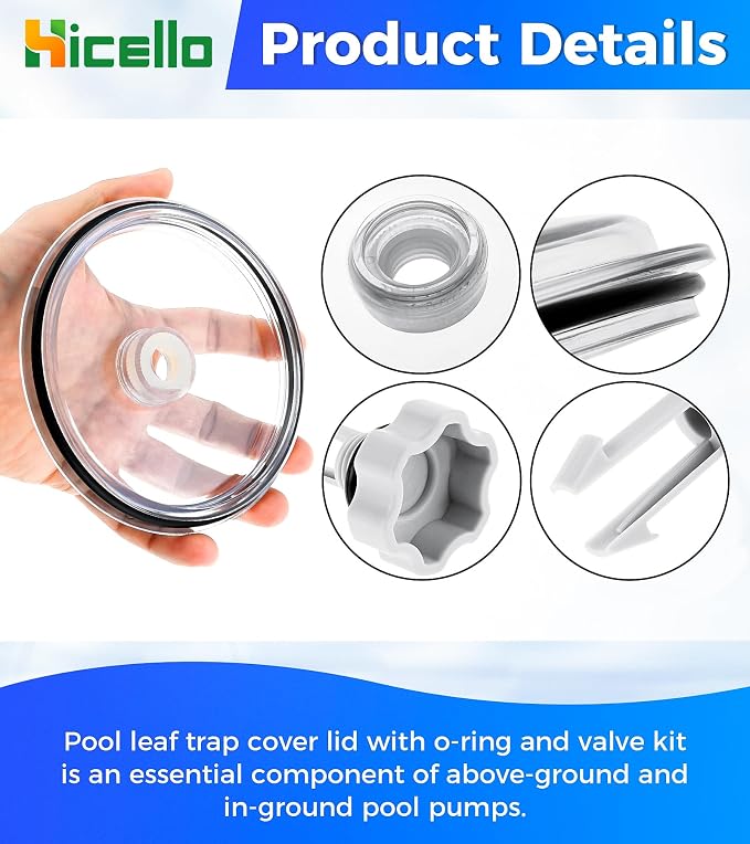 Replacement Pool Leaf Trap Cover Lid