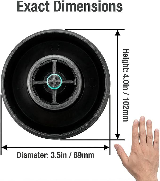 LINGYAO 11427525334 Oil Filter Cap Housing Cover
