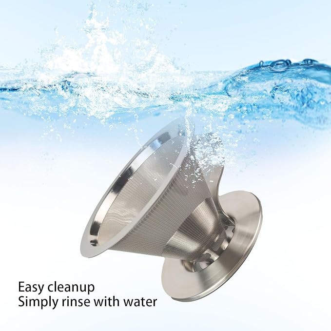 316 Stainless Steel Pour Over Coffee Dripper