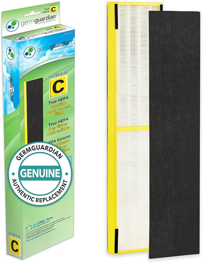 Germ Guardian FLT5000 True HEPA Genuine Air Purifier Replacement Filter C