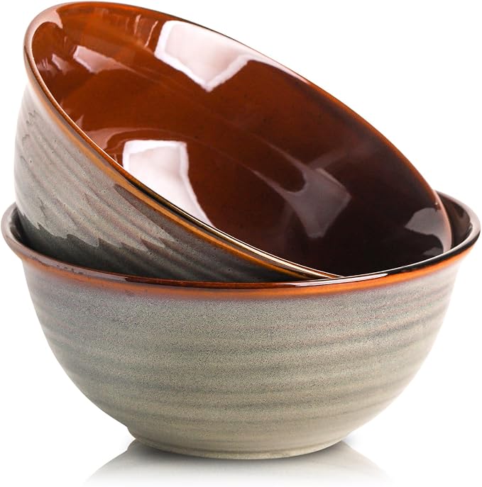 Hasense Serving Bowls, 84 Ounce Ceramic Serving Dishes