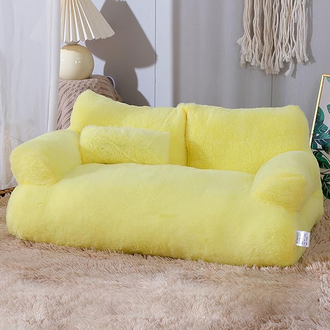 Dog Puppy Couch Base Detachable Cover Sofa for Small to Pets Creative Pet Bed Cute Nest Pet Dog Bed Puppy Cushion Mat Dog Sofa Beds for Small Dogs