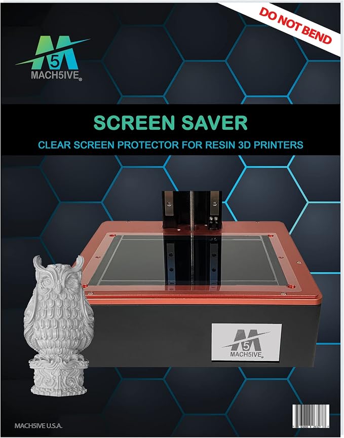 Screen Savers For Resin 3D Printers