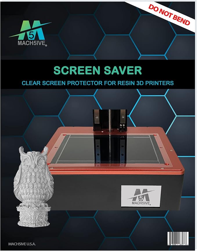 ZeroBubble Screen Savers for Resin 3D Printers
