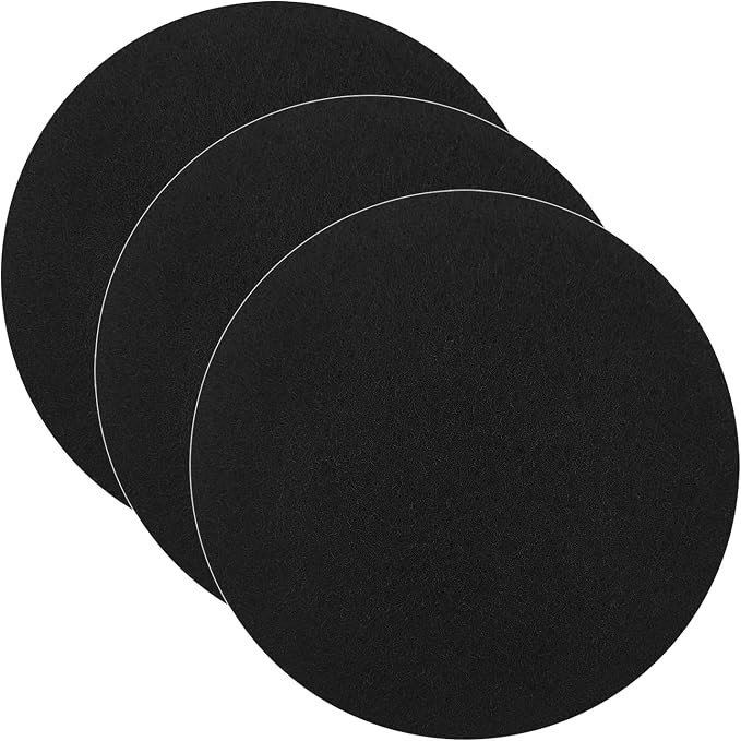 7.25inch Charcoal Filters for Compost Bucket, 3 Pack Compost Filter for