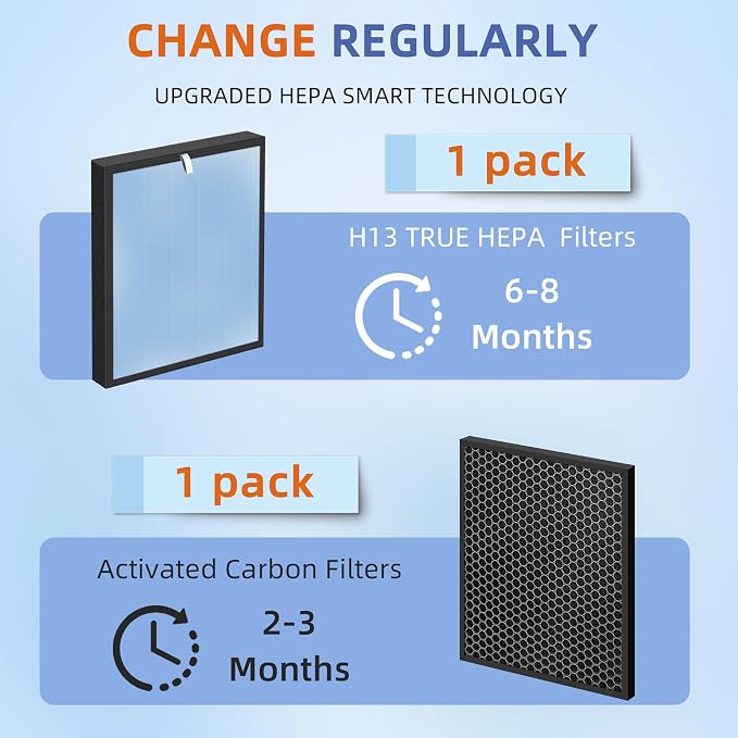 HSP001 True HEPA Filter Replacements