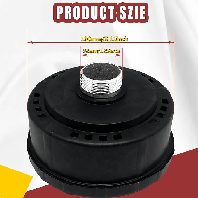 generic 1pcs 32mm/1.25Inch Air Compressor Noise Reducer Silencer Filter