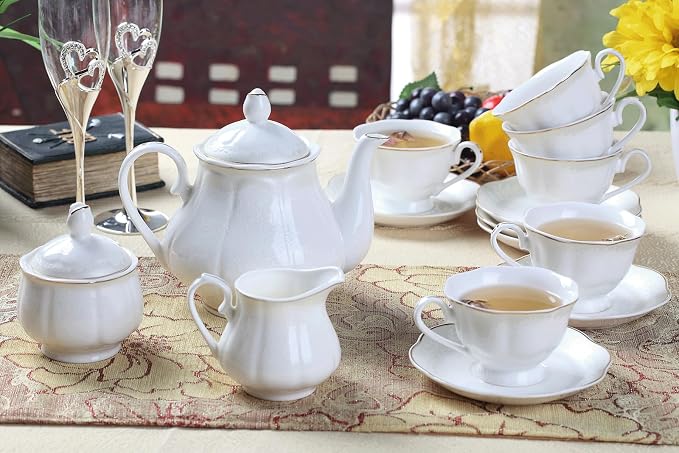GuangYang 15-pcs Porcelain Tea sets