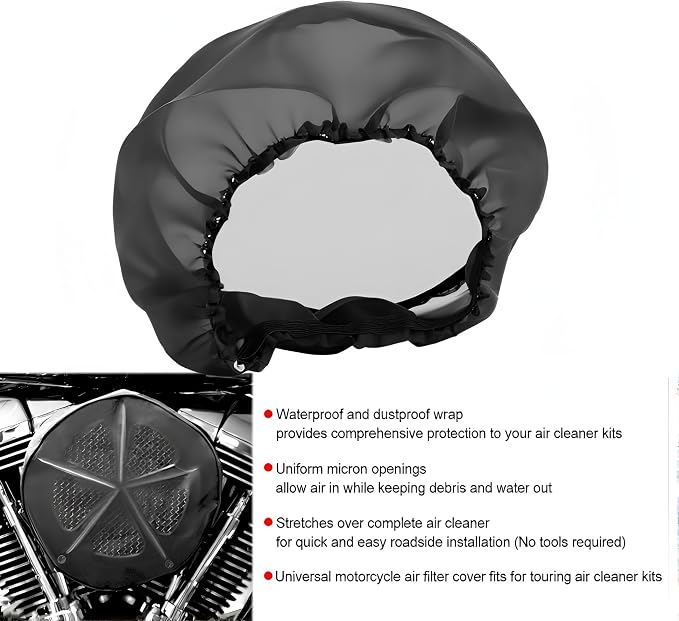 Waterproof Air Filter Rain Sock Dustproof Protective Cover