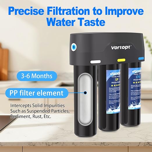 Vortopt Under Sink Water Filter,