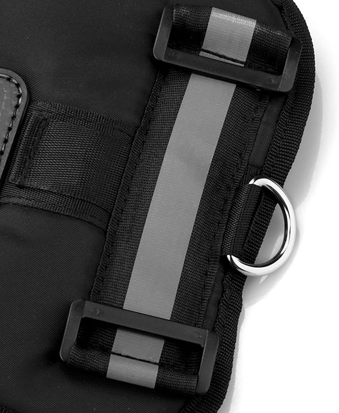 Soft Padded Dog Vest Action Camera Mount Chest Back Fixation Camera Holder Dog Vest Back Mounting for Video Secure Mount