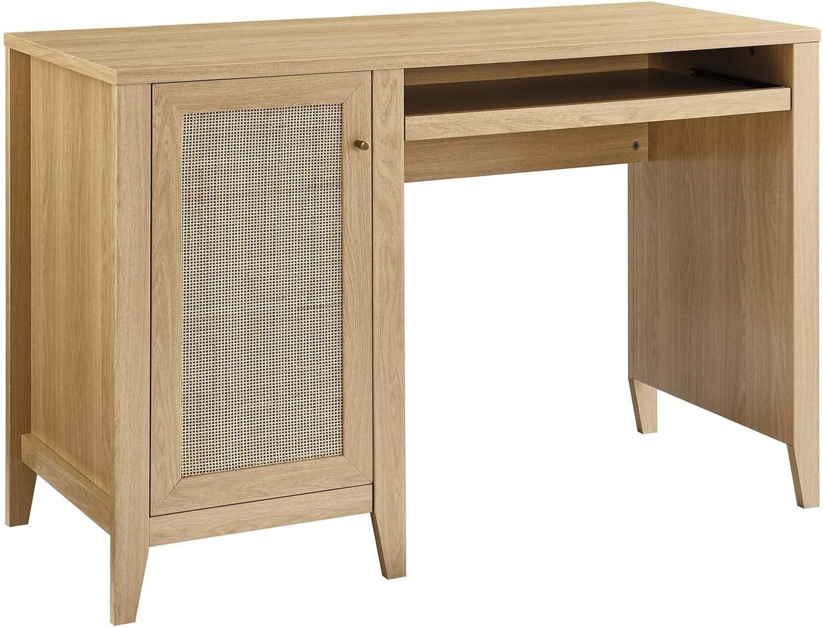 Modway Soma Desk, Oak, 47"