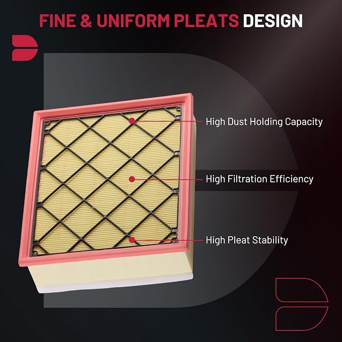 BDFHYK CA10253 Engine Air Filter Compatible