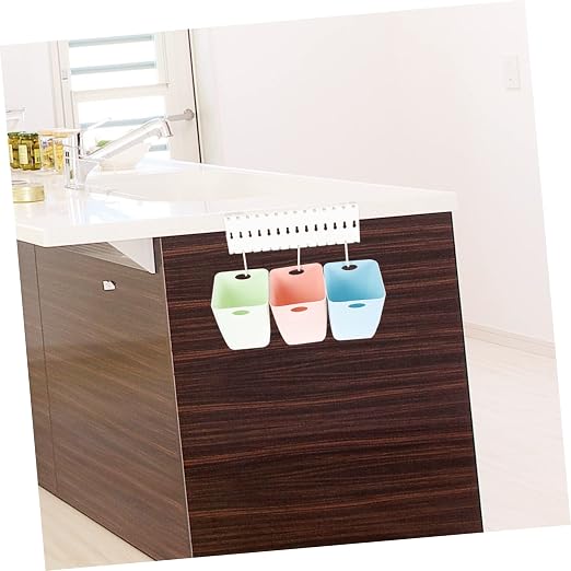 1set Wall-Mounted Sorting Trash Bin Space-Saving Recyclable Garbage Bins