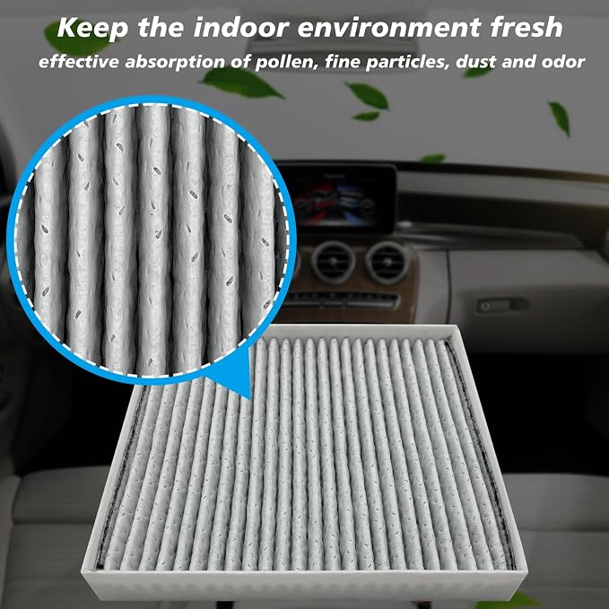 for Cabin Air Filter JM310 Fits