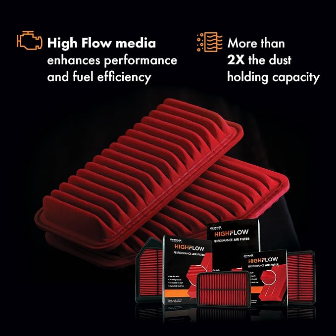 HIGHFLOW High Performance, Pre-Oiled Disposable Engine Air Filter PA99479X |