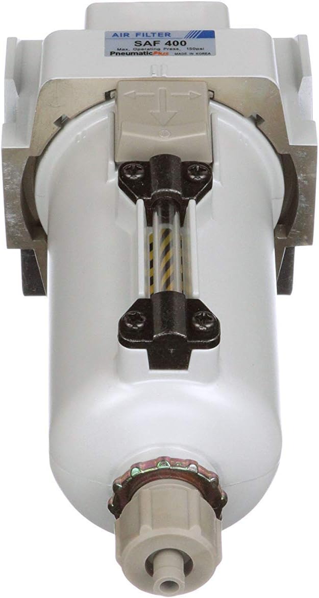 PneumaticPlus SAF400-N04B-MEP Compressed Air Particulate Filter 1/2" NPT