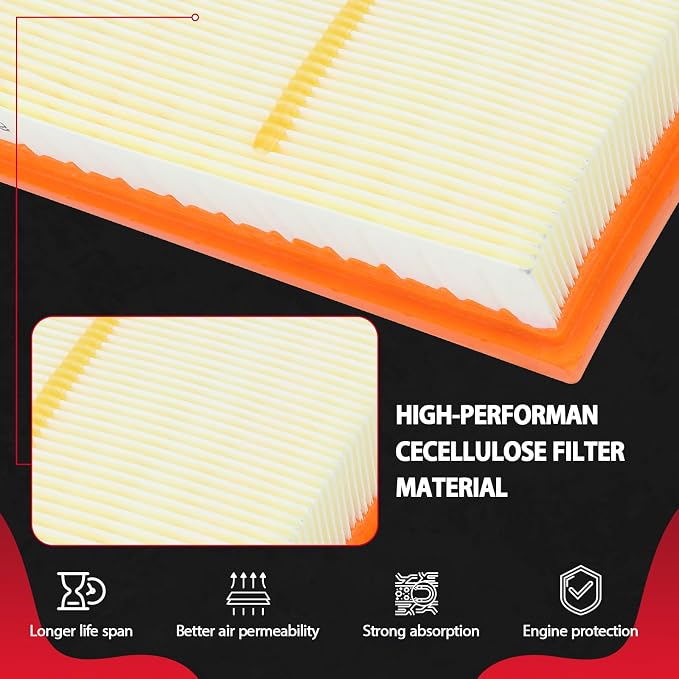 A3212C Engine Air Filter Kit Fit