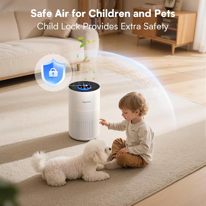 Upgraded Air Purifiers for Bedroom & Home