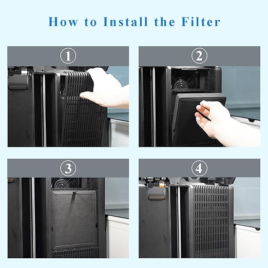H2D/H2S Activated Carbon Air Filter, 3D Printer Activated Carbon Air Purifier