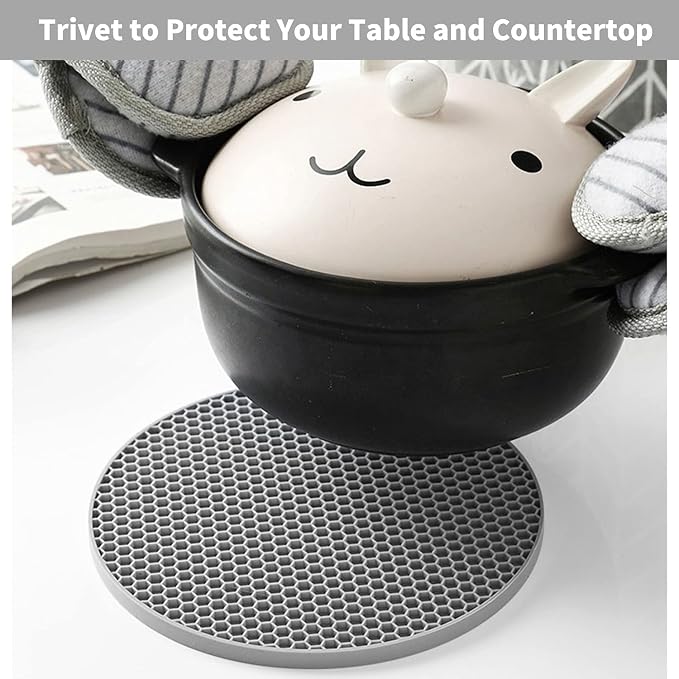 Silicone Trivet Mats, Silicone Pot Holders