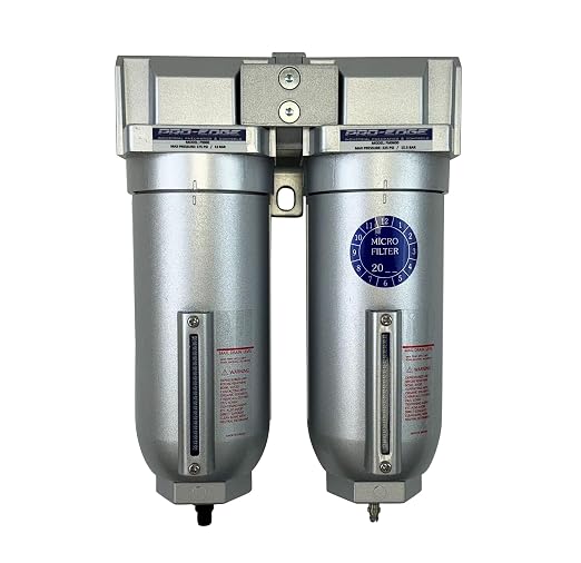 3/4" NPT Industrial Moisture Removing Particulate Filter Water Separator and Oil