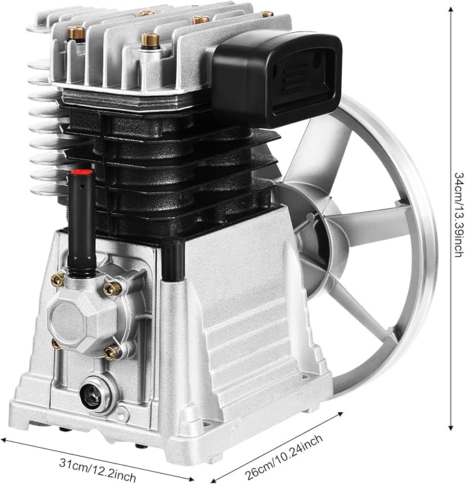 Air Compressor Pump Head, 3hp Air Compressor Pump-Head, 2200w Portable