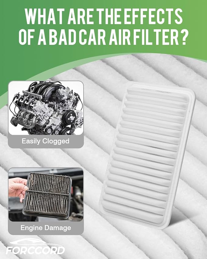 2-Pack CA9360 Engine Air Filter Fits