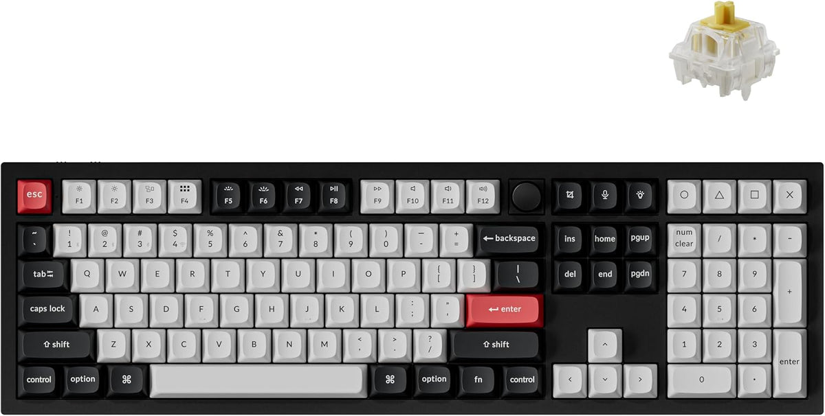 Keychron Q6 HE Wireless Custom Magnetic Keyboard Full-Size Layout
