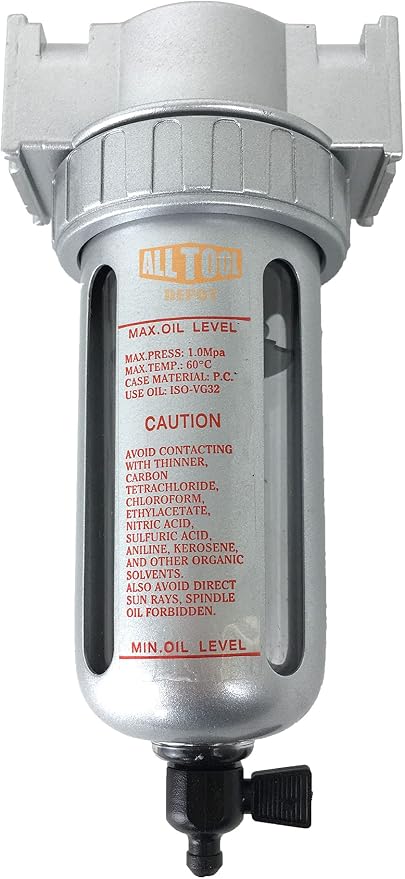 3/8" NPT MID FLOW Particulate Filter/Water Trap