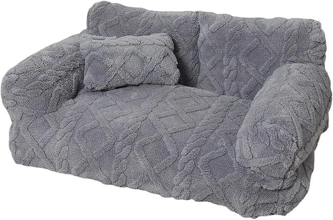 Dog Couch Bed - Softs Removable Pet Lounger, Comfortable Animal Mattress, Washable Cushion Seat, Cozys Pet Furniture With Softs Removable | Dog Couch Bed For Indoor Sleeping Relaxing Household Compani