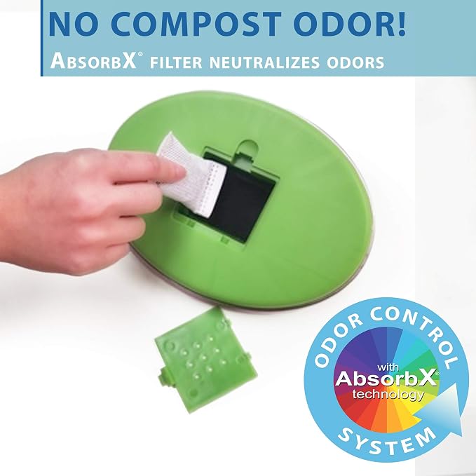 iTouchless 3-Pack AbsorbX Compact Odor Filters