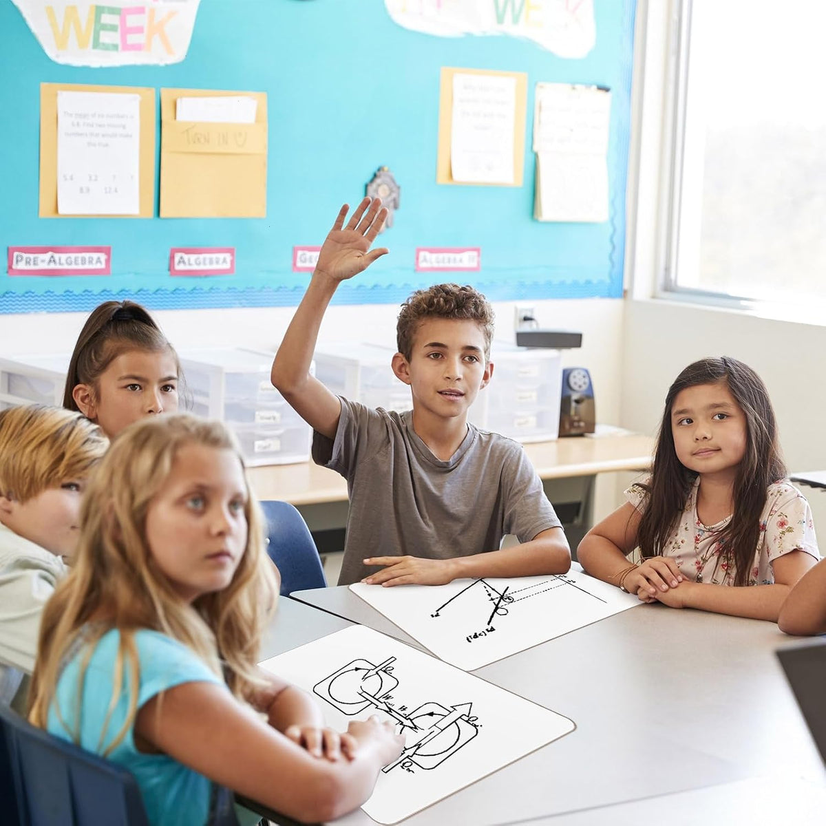 Small Dry Erase Boards Classroom Pack 12 x 9 Inch 12 Pack Whiteboard